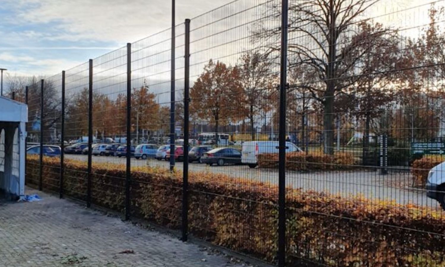 Dubbelstaafmat hekwerk/poorten in Breda
