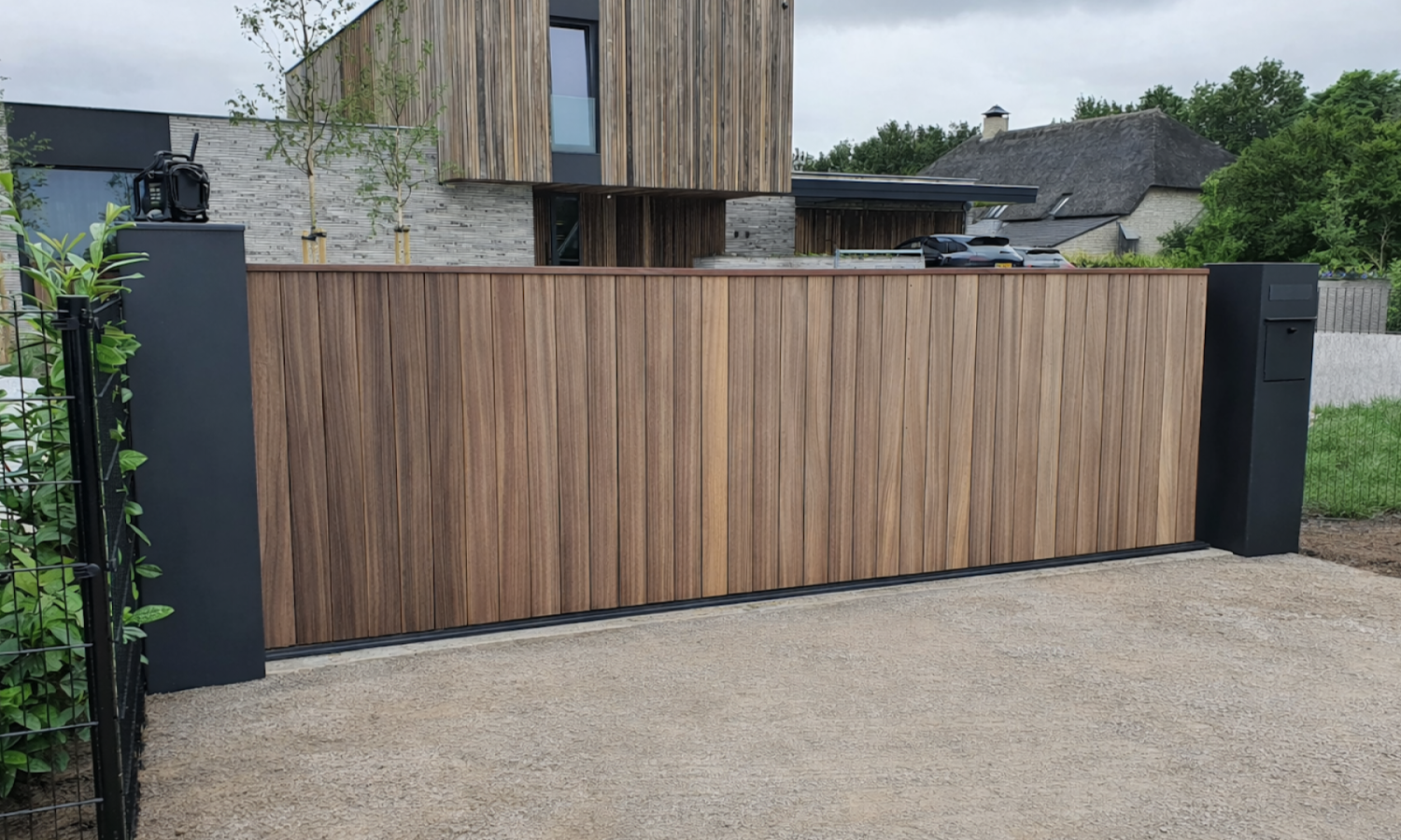 Houten poorten