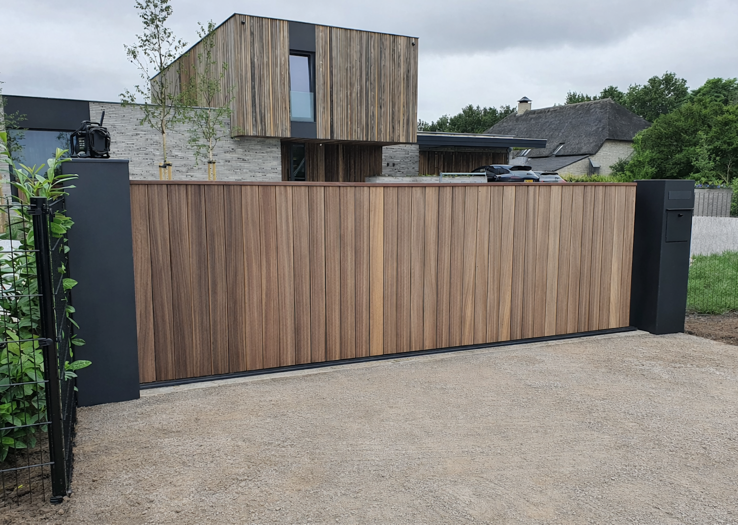 Houten poorten