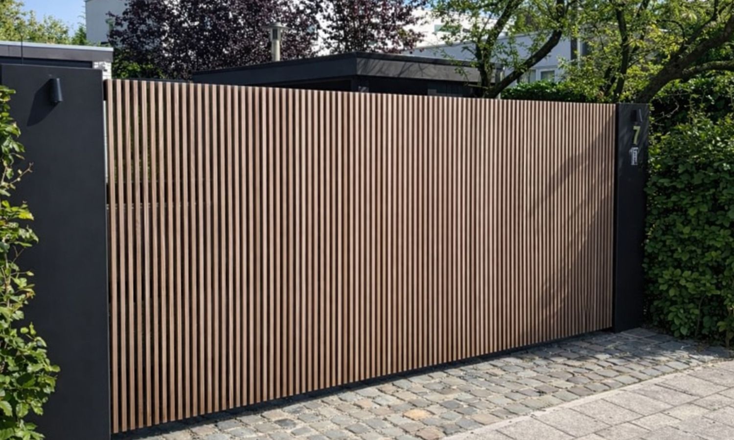 Houten poorten