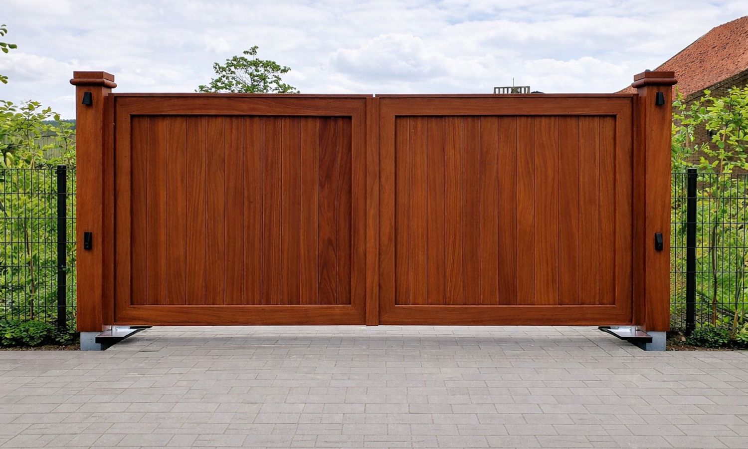 Houten poorten