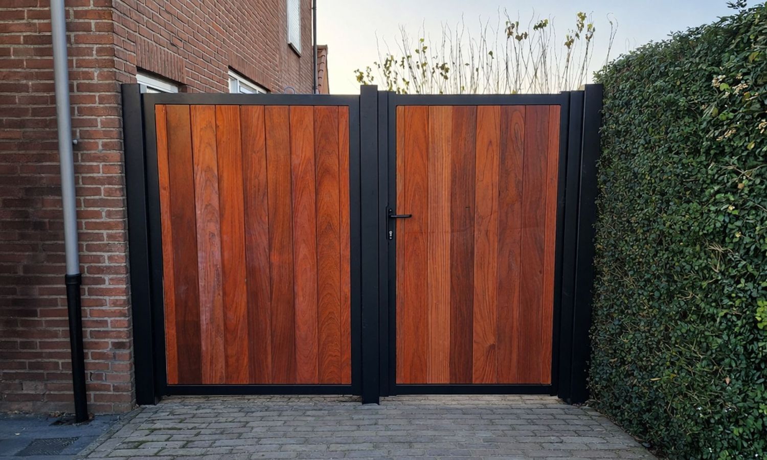 Houten poorten