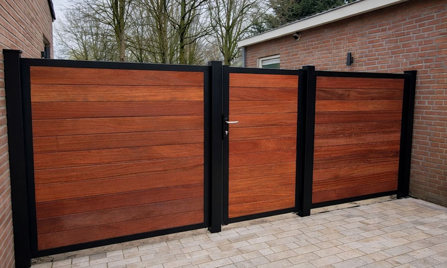 Houten poorten