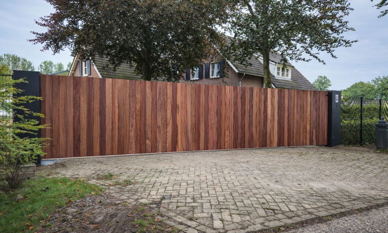 Houten poorten