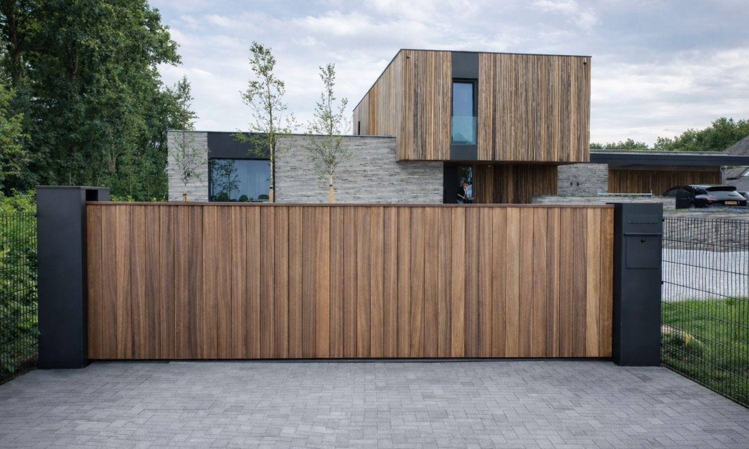 Houten poorten