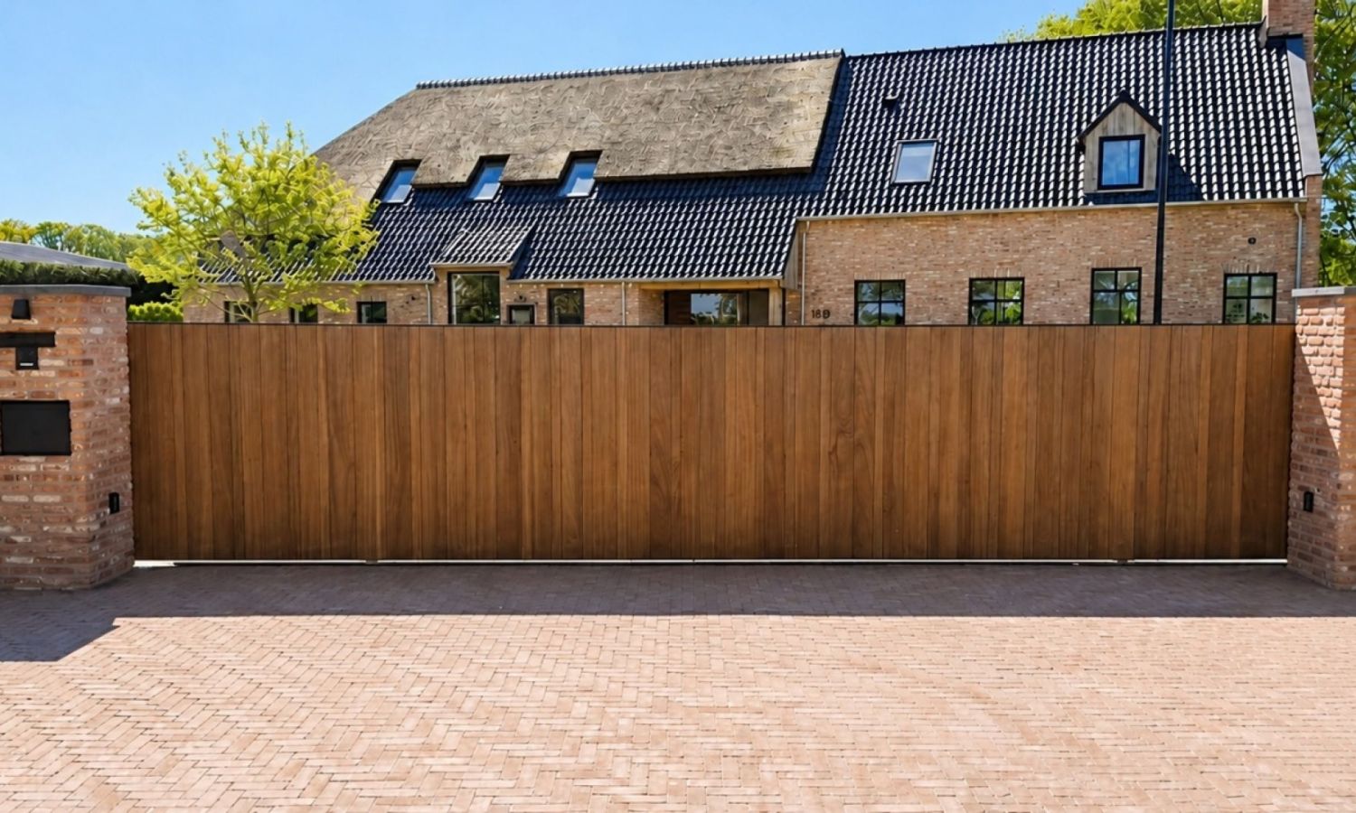Houten poorten