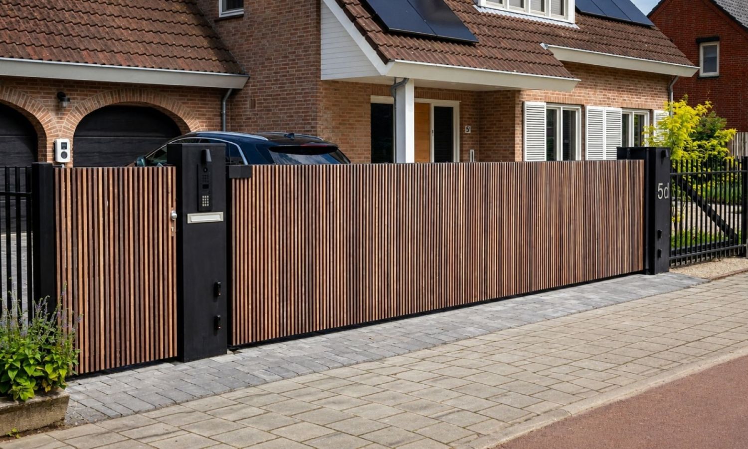 Houten poorten